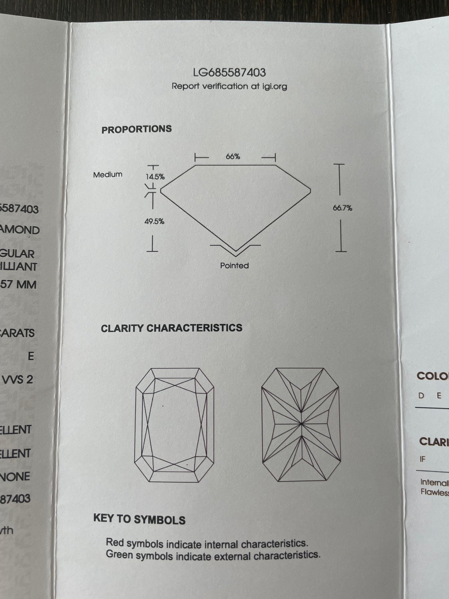 5.00 Carat Lab Grown Radiant Diamond Ring – E / VVS2 – IGI Certified